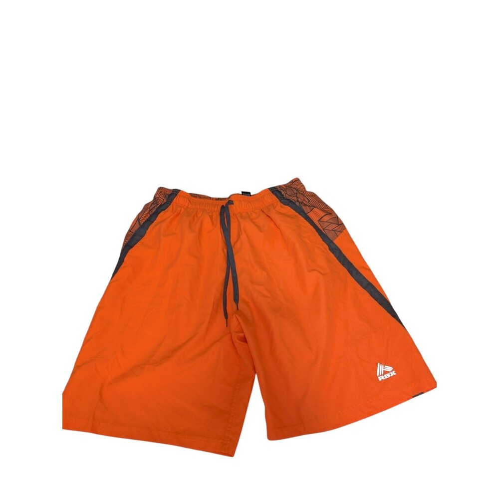 RBX Men's Orange Swim Board Shorts Size Large